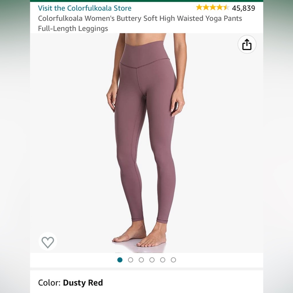 Colorfulkoala leggings 2 pack